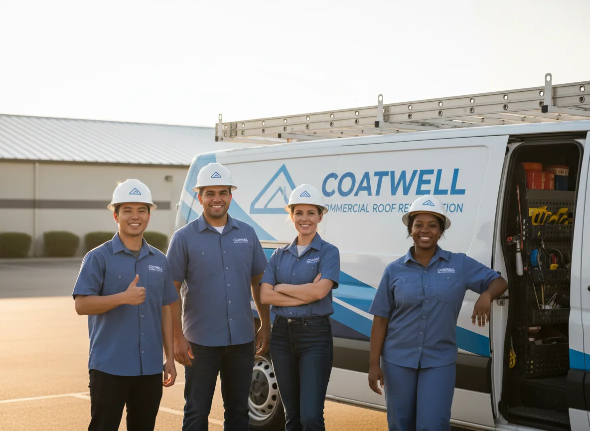 Commercial roof coating company in Beauty, KY